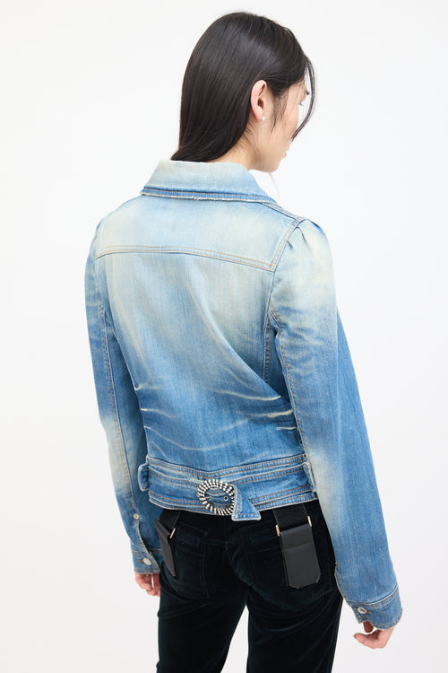 Dolce 
Gabbana Medium Wash Denim Jacket