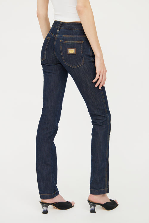 Dolce 
Gabbana Dark Wash Skinny Jeans