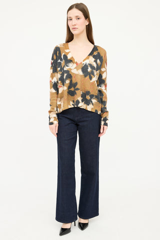 Dorothee Schumacher Wool Camo Knit Sweater