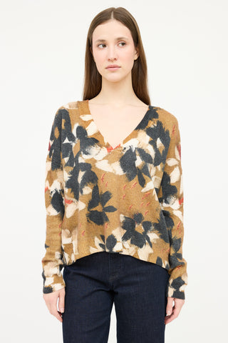 Dorothee Schumacher Wool Camo Knit Sweater