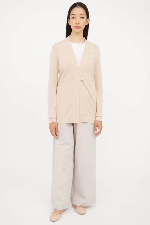 Dorothee Schumacher Grey Cotton Linen Pant