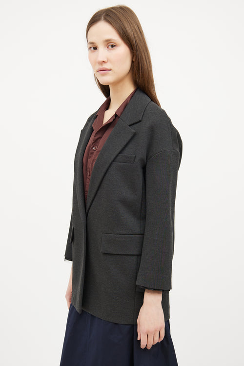 Single Button Blazer