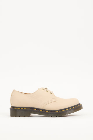 Dr. Martens Beige Leather 1461 Derby