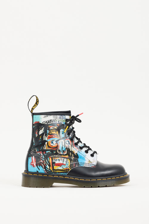 Dr. Martens Black 
Multicolour 1460 Basquait II Boot