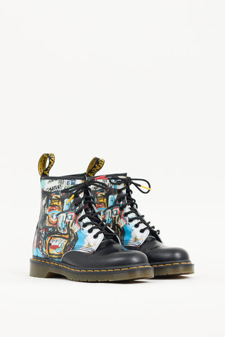 Dr. Martens Black 
Multicolour 1460 Basquait II Boot