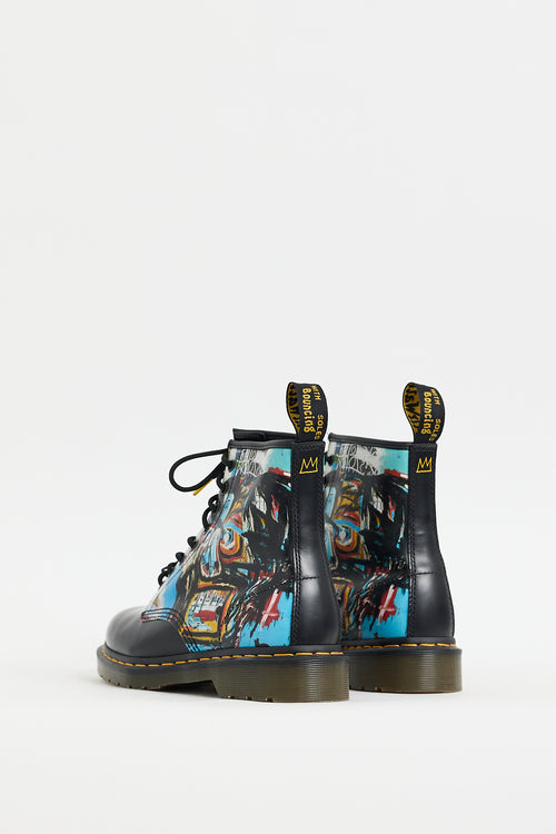 Dr. Martens Black 
Multicolour 1460 Basquait II Boot