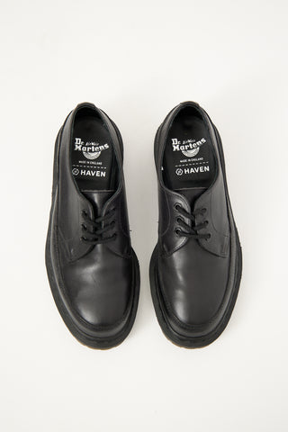 Dr. Martens X Haven Black Leather Oxford