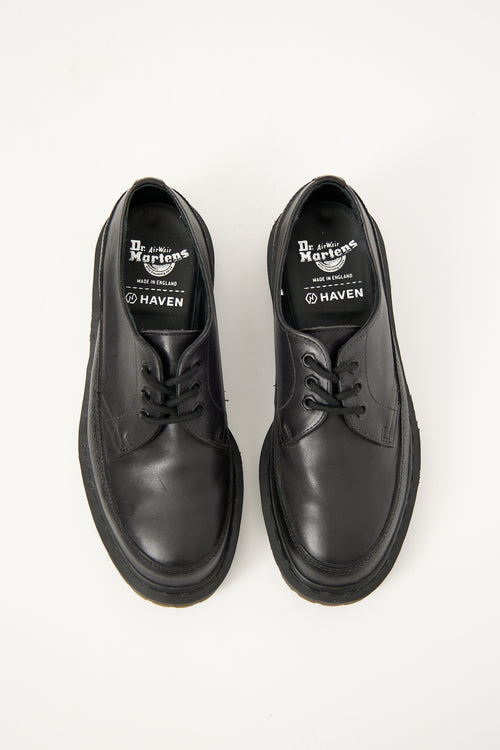 Dr. Martens X Haven Black Leather Oxford