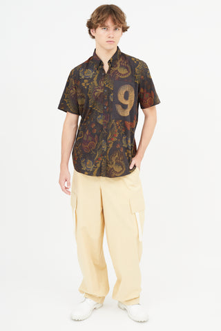 Dries Van Noten Multicolour Floral 9 Shirt