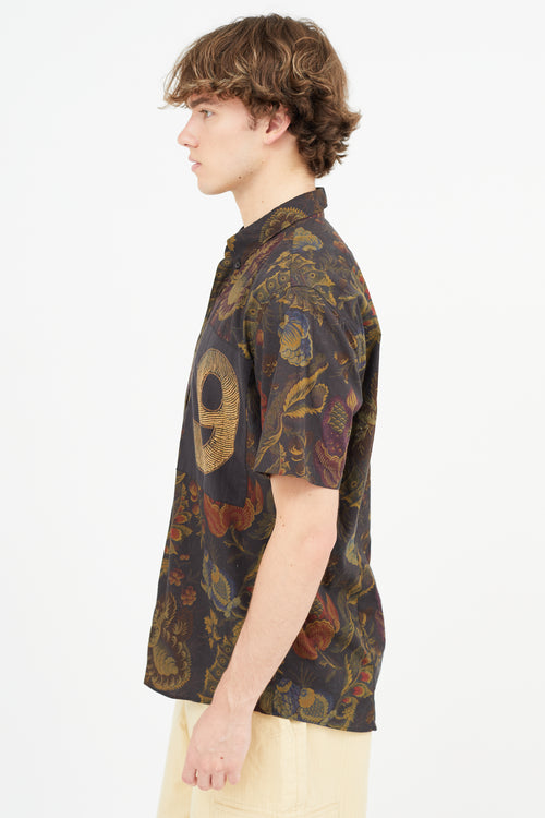 Dries Van Noten Multicolour Floral 9 Shirt