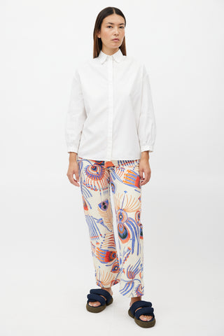 Dries Van Noten White Longsleeve Shirt