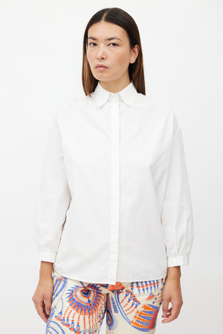 Dries Van Noten White Longsleeve Shirt