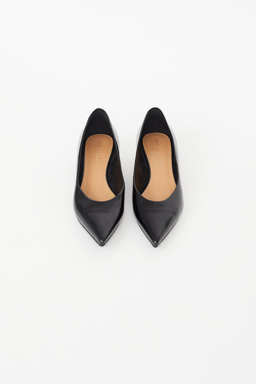 Dries Van Noten Black Pointed Toe Pump