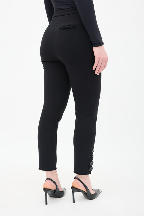 Ellery Black Santiago Cigarette Trouser