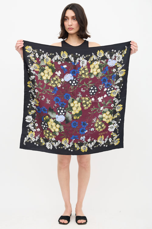 Erdem x H&M Floral Silk Scarf