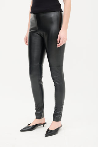 Wolford Faux Leather Estella Pant