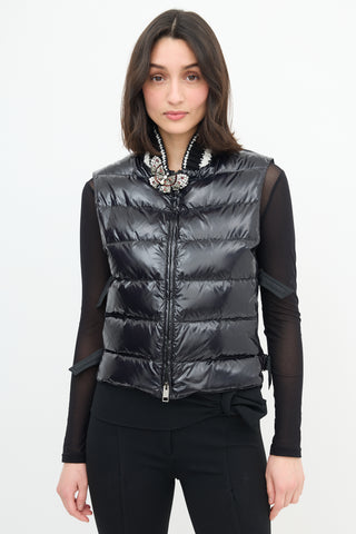 Ermanno Scervino Down Side Buckled Vest