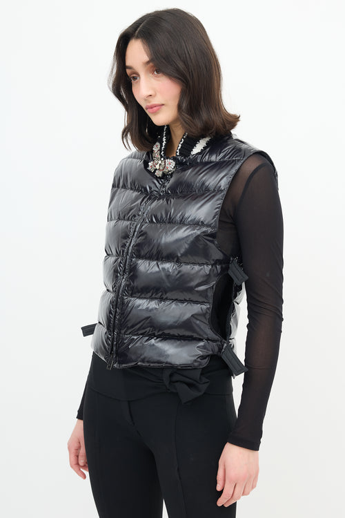 Ermanno Scervino Down Side Buckled Vest