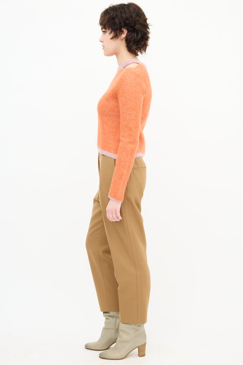 Eckhaus Latta Cold Shoulder Sweater