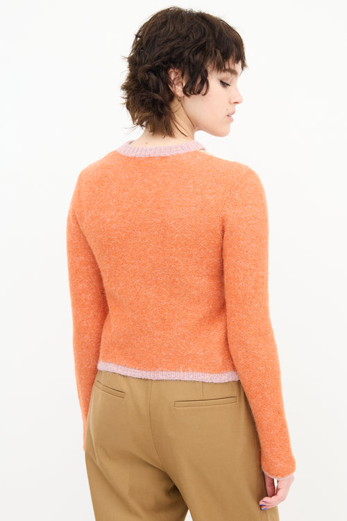 Eckhaus Latta Cold Shoulder Sweater