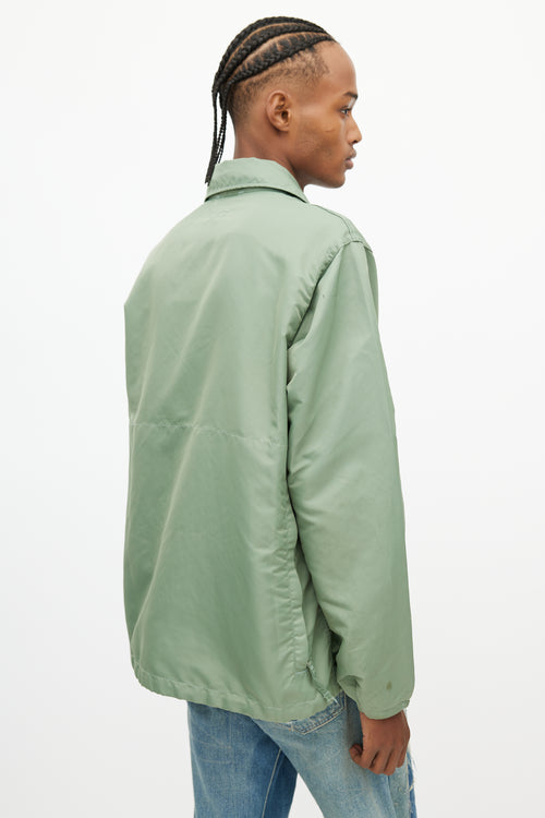 Engineered Garments Green Nylon Shirt Jacket