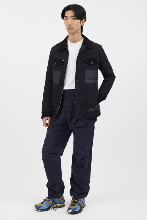 Engineered Garments Navy Cargo Pant