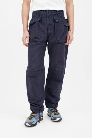 Engineered Garments Navy Cargo Pant