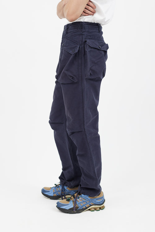 Engineered Garments Navy Cargo Pant