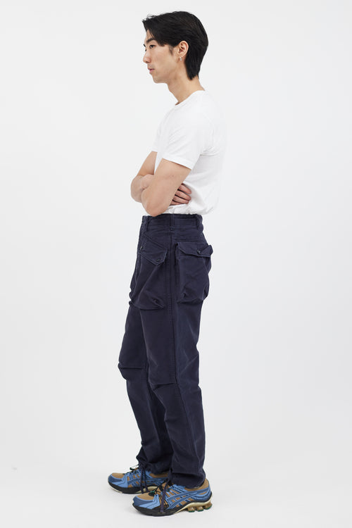 Engineered Garments Navy Cargo Pant