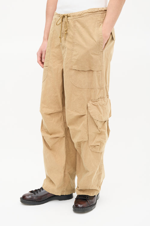 Entire Studios Beige Freight Cargo Pant