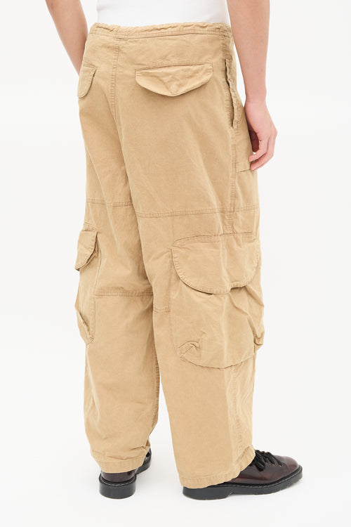 Entire Studios Beige Freight Cargo Pant