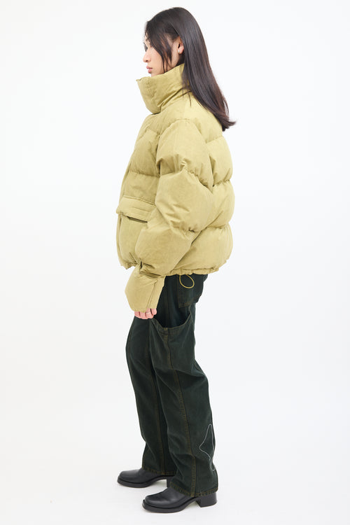 Entire Studios Green PFD V2 Down Puffer Jacket