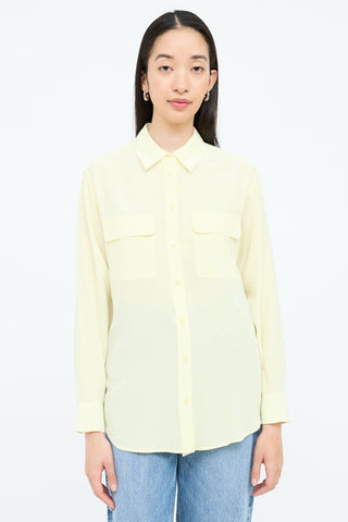 EquipmentSilk Button Up Top