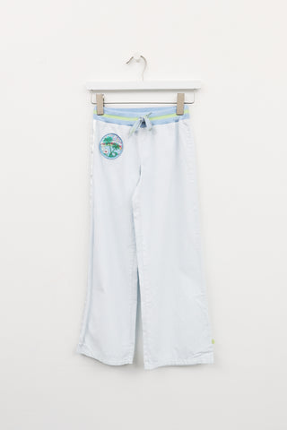 Escada Kids Light Blue Track Pant