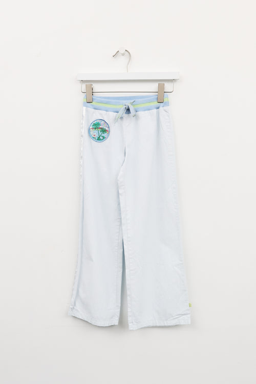 Escada Kids Light Blue Track Pant