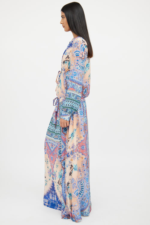 Etro Multi Floral 
Paisley Dress