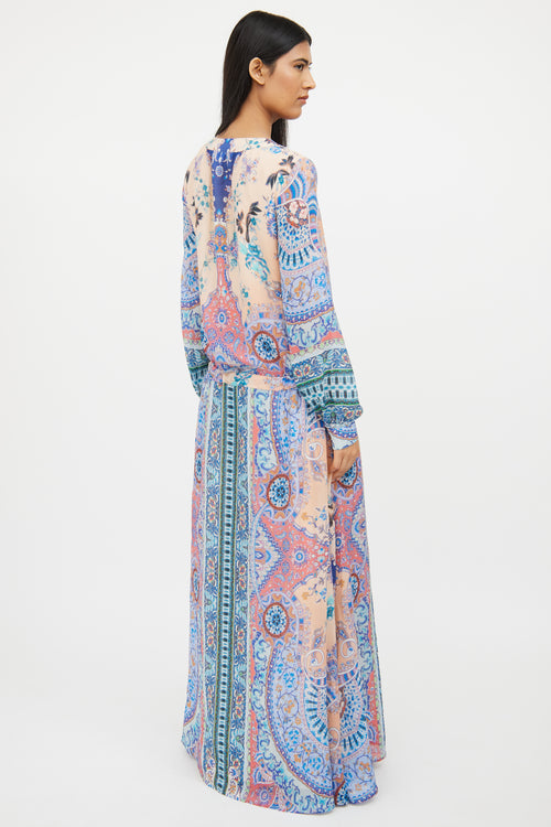 Etro Multi Floral 
Paisley Dress