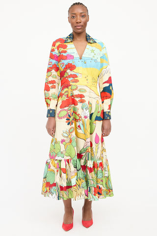 Etro Floral Shirt Dress