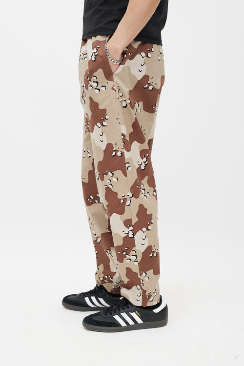 Etudes Beige 
Brown Desert Camo Jogger Pant