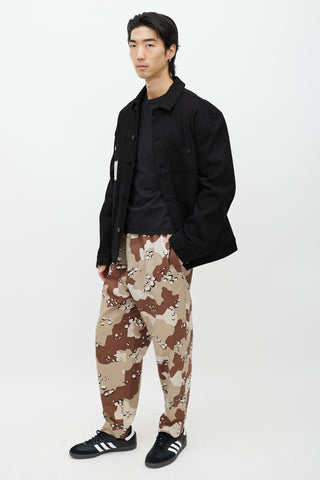 Etudes Beige 
Brown Desert Camo Jogger Pant