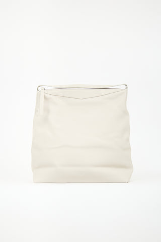 Everlane Cream Leather The Boss Bag