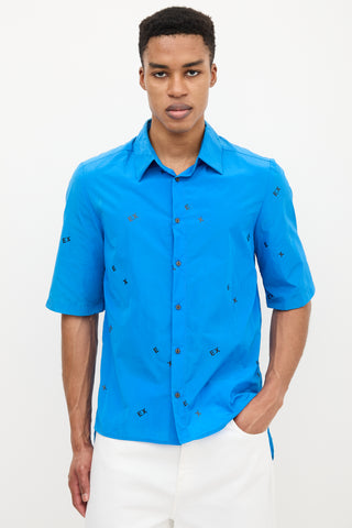 Ex Infinitas Letter Button Up Shirt