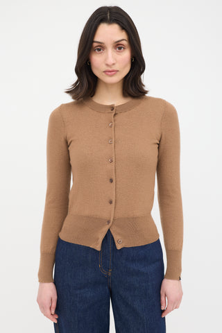 Extreme Cashmere Round Neck Cardigan