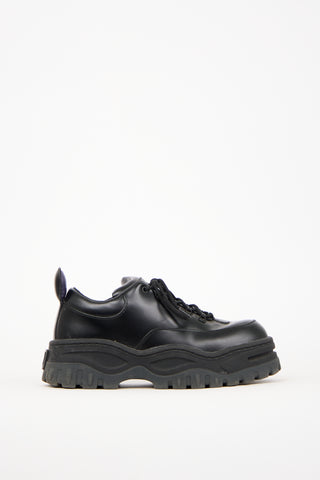 Eytys Black Leather Angel Sneaker