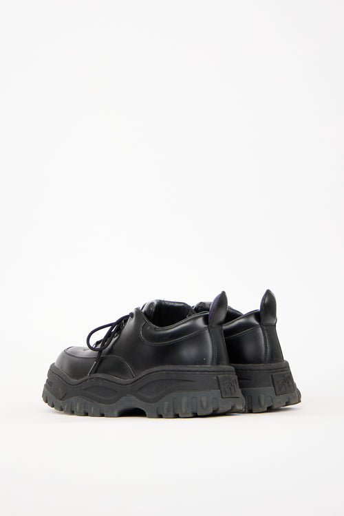 Eytys Black Leather Angel Sneaker