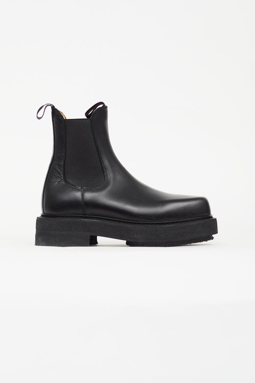 Eytys Black Ortega Chunky Chelsea Boot