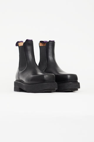 Eytys Black Ortega Chunky Chelsea Boot