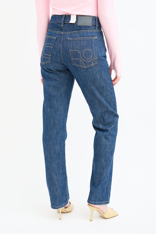 Eytys Dark Wash Orion Crude Jeans