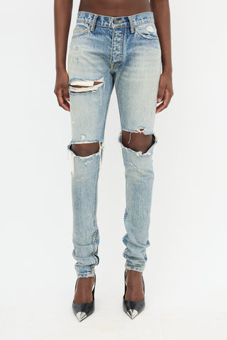 Fear of God Distressed Slim Jeans