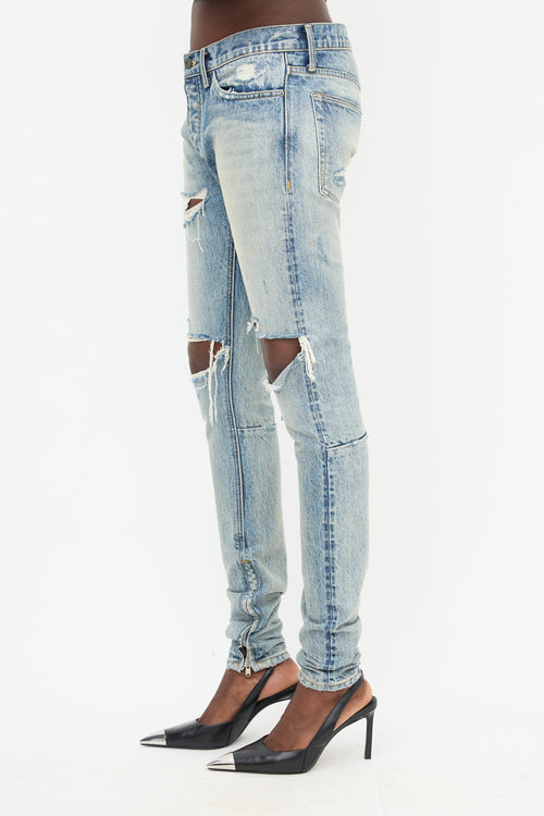 Fear of God Distressed Slim Jeans